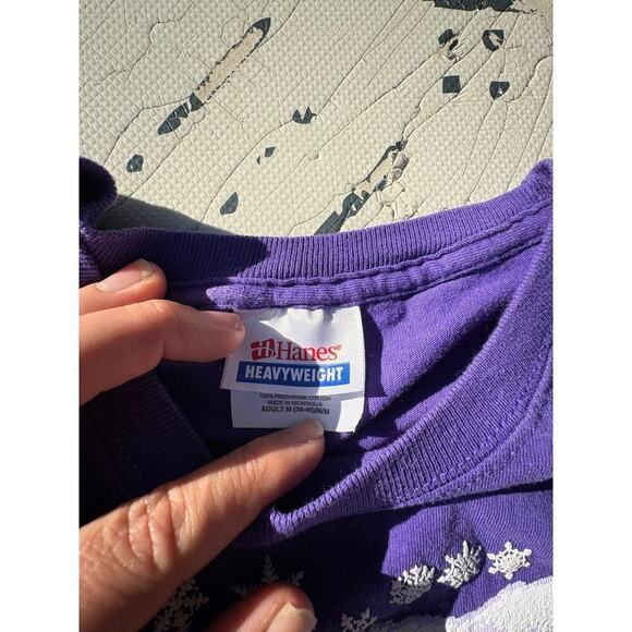 Vintage Purple‎ Polar Bear Alaska Tee - Men's Medium - Picture 3 of 4